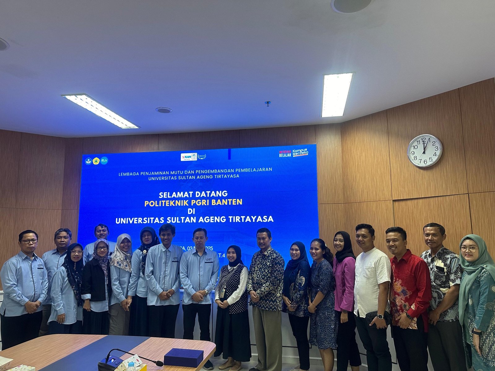 Politeknik PGRI Banten Pelajari Sistem Penjaminan Mutu Perguruan Tinggi di LPMPP UNTIRTA