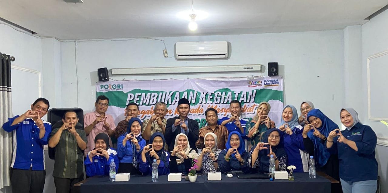 POLGRI Banten Mengirim Puluhan Mahasiswa ke 8 titik di serang dan Cilegon untuk Pengabdian kepada Masyarakat (PKM)